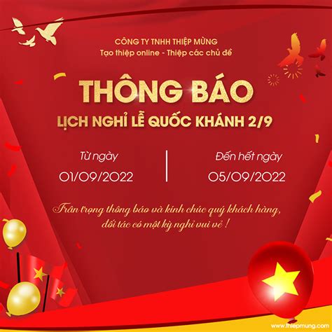 tạo thông báo miễn phí